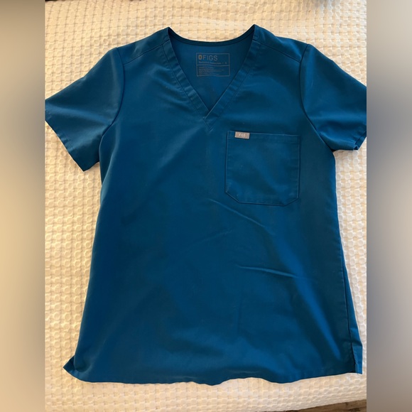 Figs Alps Blue Scrub Set - Picture 2 of 4